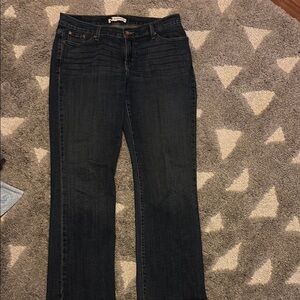 Levi's Women's Deep Indigo Straight Leg Jeans